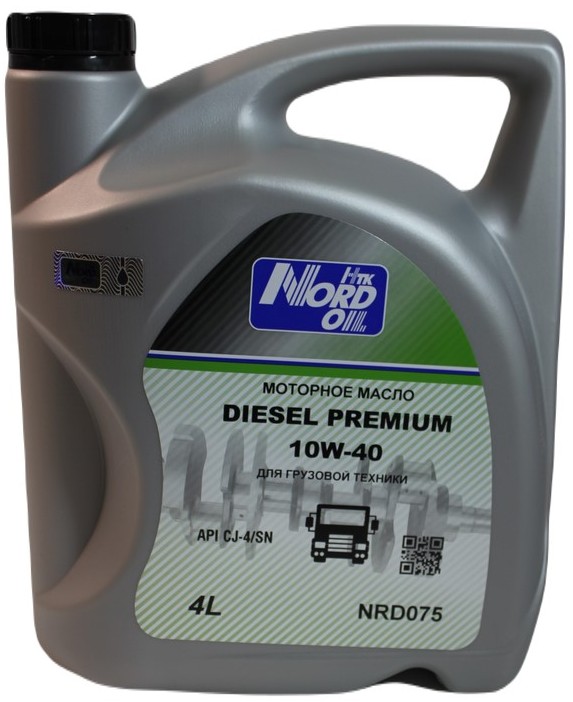 NORD OIL Diesel Premium  10W-40 CJ-4/SN