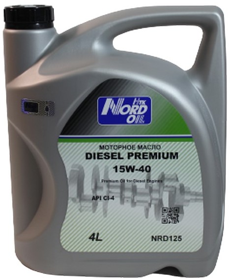 NORD OIL Diesel Premium  15W-40 CI-4 (высокощелочное)