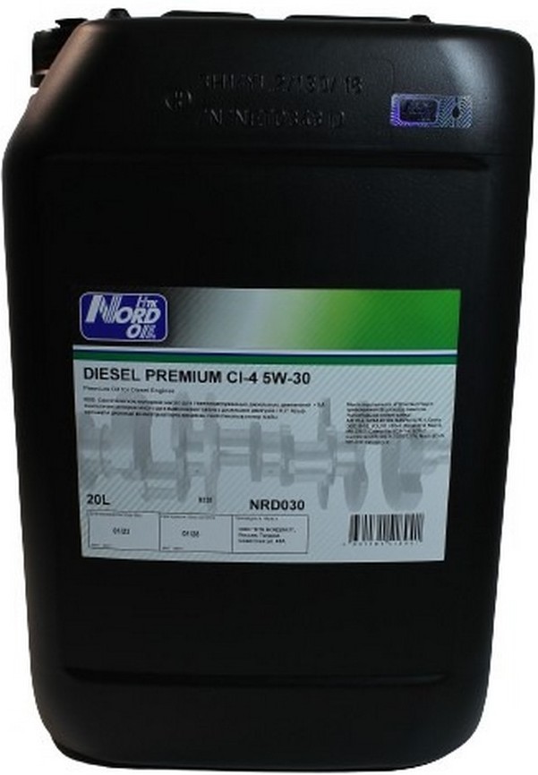 NORD OIL Diesel Premium  5W-30 CI-4 (высокощелочное)