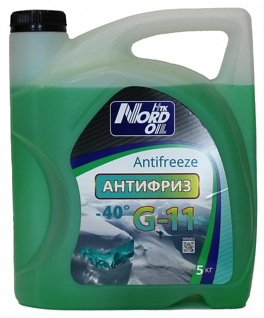 НОРД Антифриз G11 зеленый  (-40)